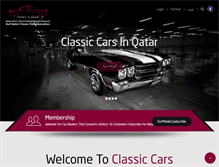 Tablet Screenshot of classiccars.org