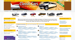 Desktop Screenshot of classiccars.de